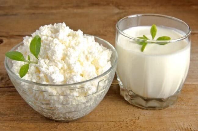giorno di scarico sulla ricotta per la gotta