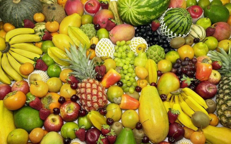 frutta per dieta 6 petali