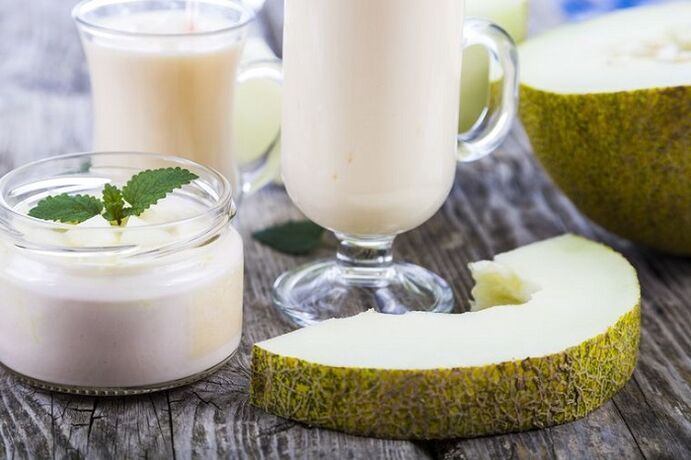 yogurt con melone per dimagrire