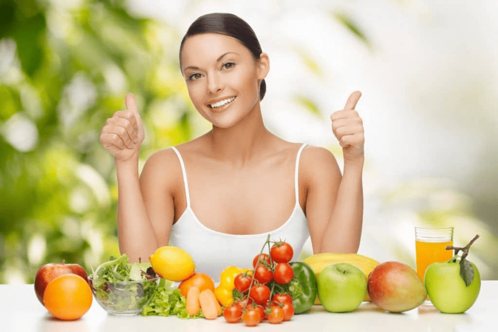frutta e verdura a dieta